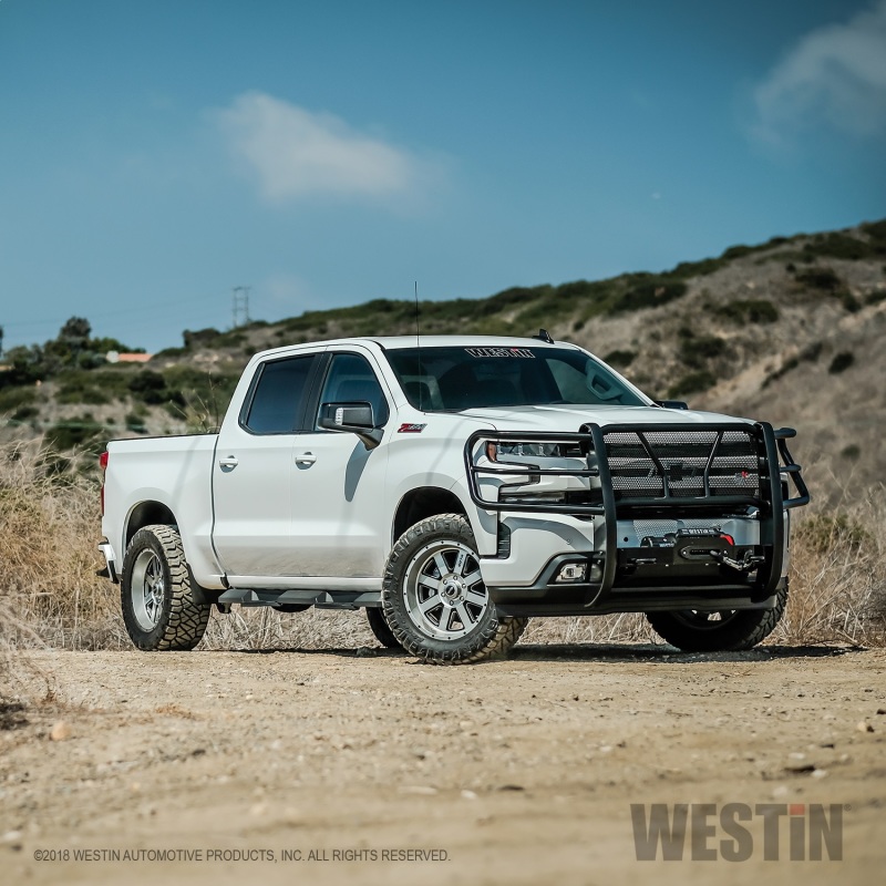 Westin Chevrolet Silverado 1500 19-21 (Excl. 2019 Silverado LD) HDX Winch Mount Grille Guard (1x wes46-23955, 1x wes57-93955A) thumbnail 6