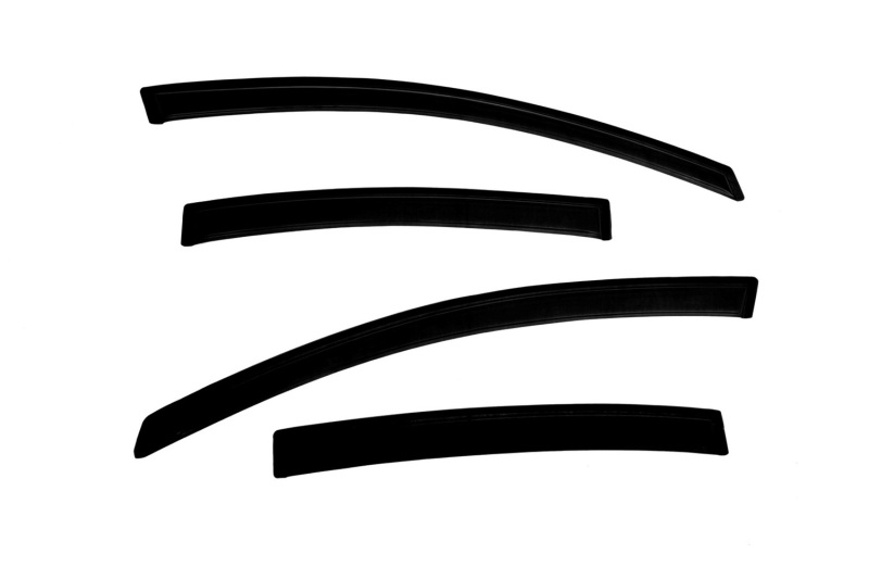 AVS 07-12 Nissan Sentra Ventvisor Outside Mount Window Deflectors 4pc - Smoke thumbnail 5