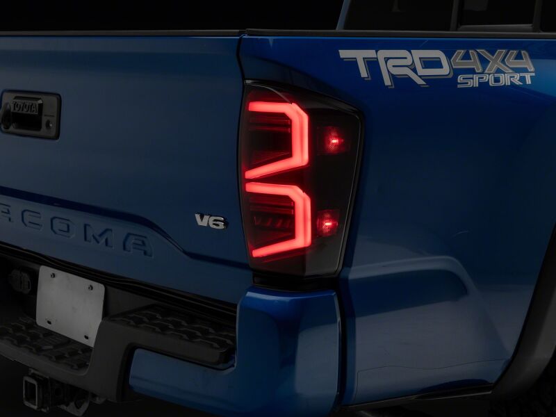 Raxiom 16-23 Toyota Tacoma ST LED Tail Lights- Black Housing- Smoked Lens thumbnail 9