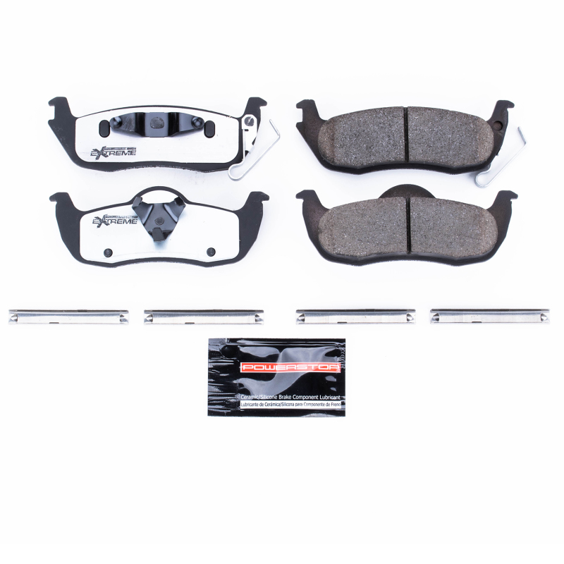 Power Stop 06-10 Jeep Commander Rear Z26 Extreme Street Brake Pads w/Hardware thumbnail 2