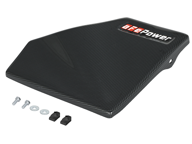 aFe MagnumFORCE Stage-2 Intake System Carbon Fiber Cover 15-17 MINI Cooper S (F55/F56) L4-2.0L (t) thumbnail 2