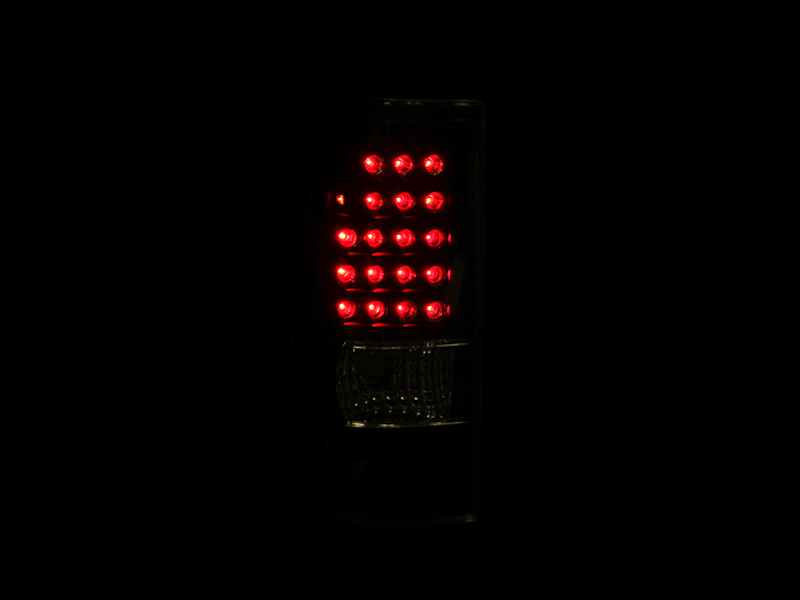 ANZO 2003-2006 Chevrolet Silverado 1500 LED Taillights Black thumbnail 7