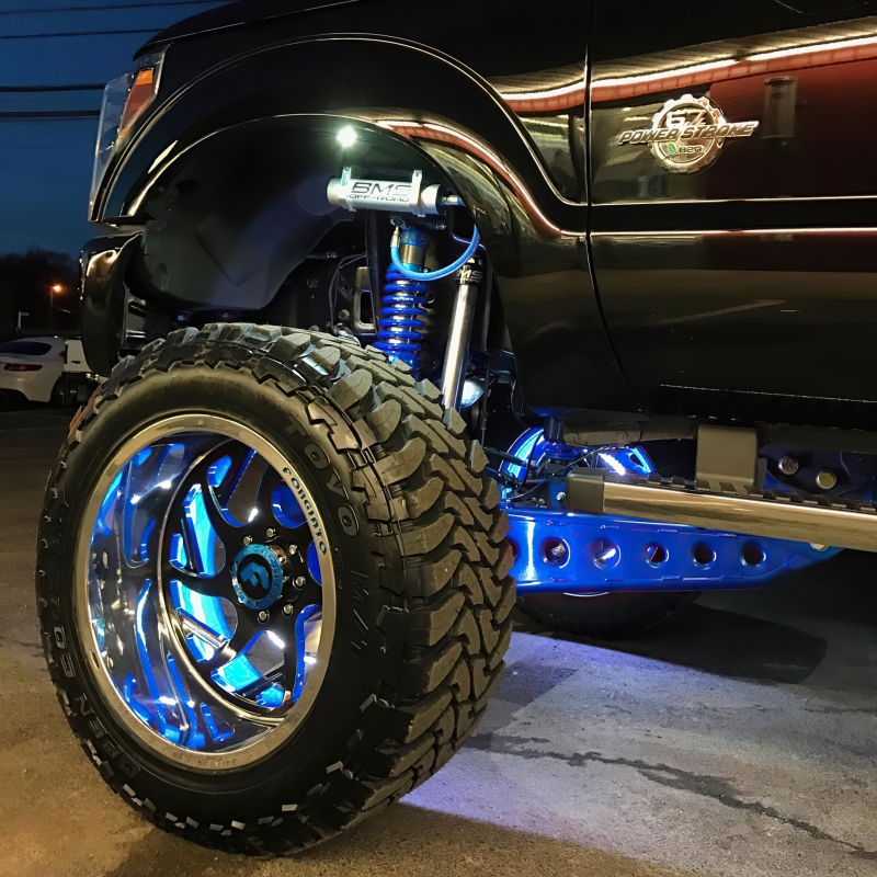 Oracle LED Illuminated Wheel Rings - Double LED - Blue thumbnail 9