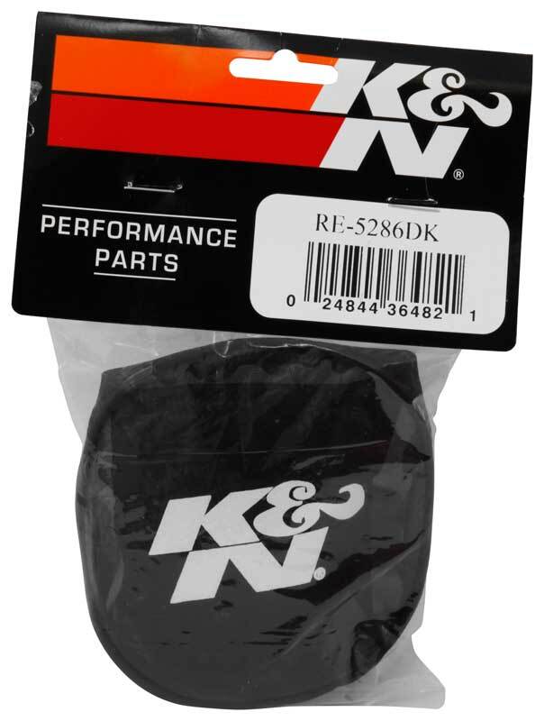 K&N Black Drycharger Rectangle Straight Air Filter Wrap - Black thumbnail 9