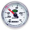 Autometer NV 52.4mm Full Sweep Electronic 30 In Hg/30 PSI Vacuum / Boost Gauge thumbnail 6