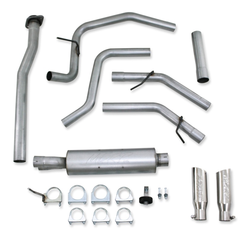 MBRP 11-12 Ford F-150 V6 Ecoboost Alum 2.5in Cat Back Dual Rear Exit Exhaust System thumbnail 9