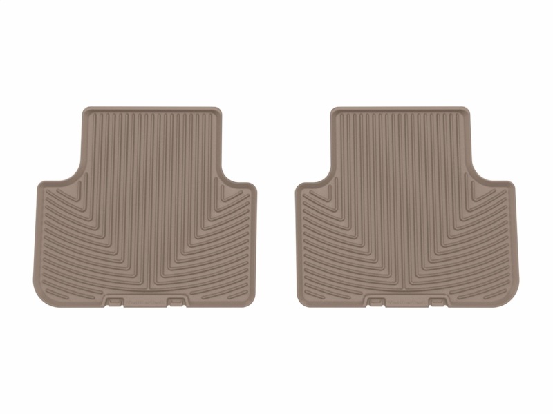 WT Rubber Mats - Rear - Tan