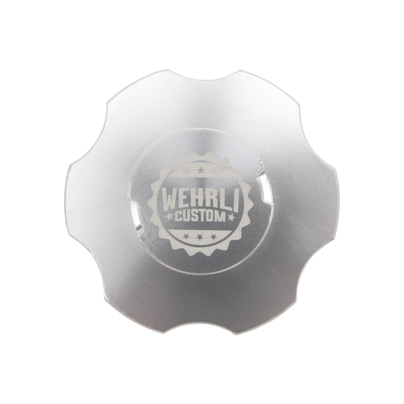 Wehrli 11-25 Ford Power Stroke 6.7L Billet Oil Fill Cap - Clear Anodized thumbnail 3