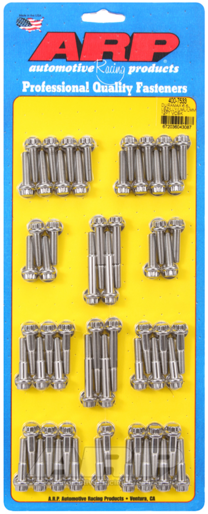 ARP Valve Cover Bolt Kit