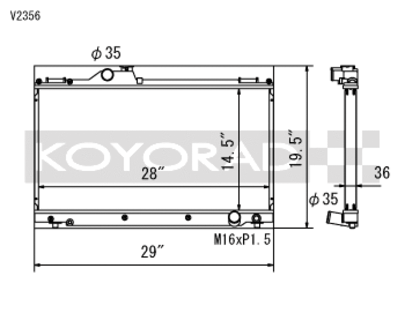 KOY Racing Radiators