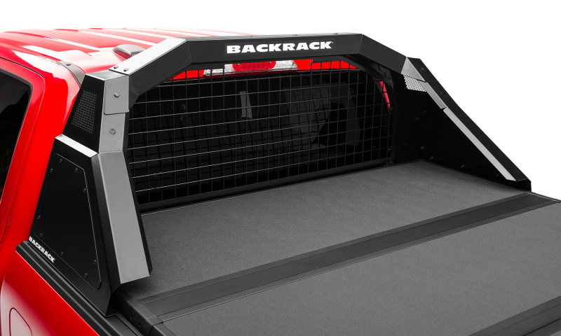 BackRack 2019-2022 Chevrolet Silverado 1500 / GMC Sierra 1500 Cab Safety Screen - Black thumbnail 4