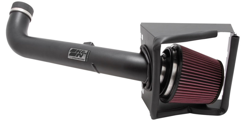 K&N 07-08 Ford F250 SD V8-5.4L Black High Flow Performance Kit thumbnail 2