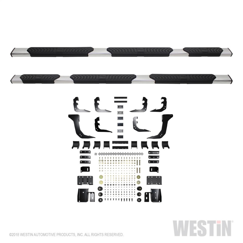 Westin 2019 Ram 1500 w/ Crew Cab and 5.5ft Bed R5 Nerf Step Bars - SS (Excl. Ram 1500 Classic) - SS thumbnail 5
