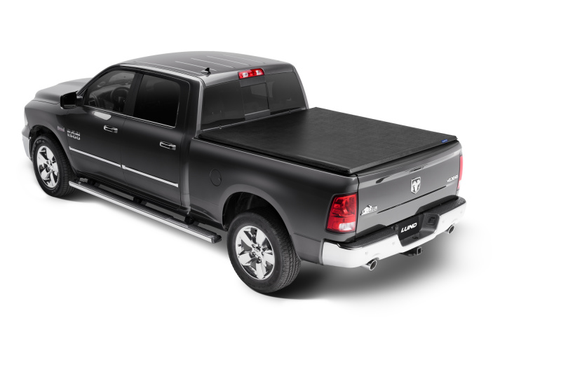 Lund 02-17 Dodge Ram 1500 (6.5ft. BedExcl. Beds w/Rambox) Genesis Roll Up Tonneau Cover - Black thumbnail 9