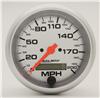 Autometer Ultra-Lite 85.7mm In-Dash Electronic Programmable 200 MPH Speedometer thumbnail 7
