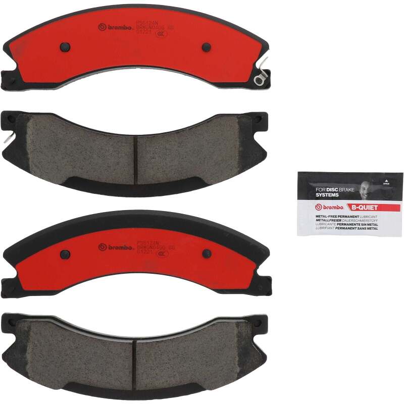 Brembo OE 12-21 Nissan NV1500/NV2500/12-20 NV3500/2017 TITAN PRIME Ceramic Brake Pad - Front thumbnail 2