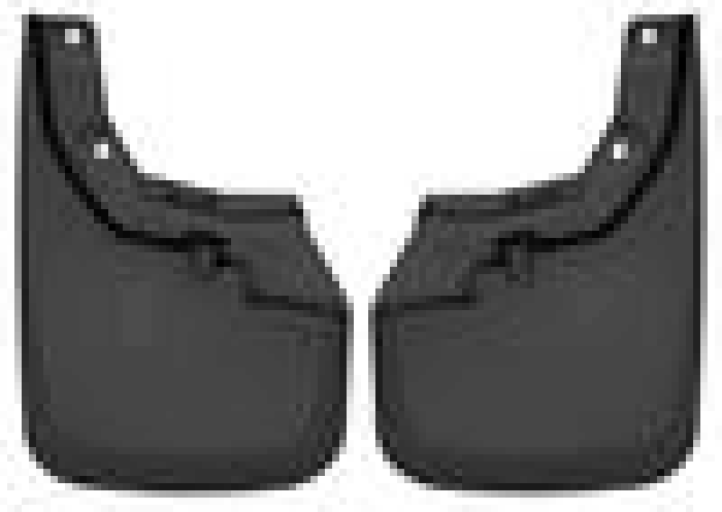 Husky Liners 16-22 Toyota Tacoma w/ OE Fender Flares Custom Molded Front Mud Guards - Black thumbnail 8