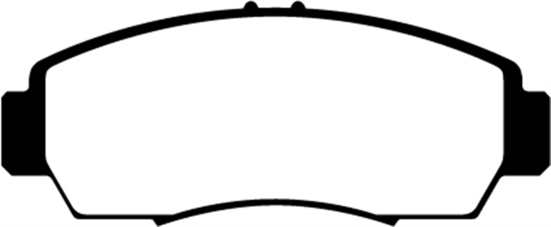 EBC 06-11 Acura CSX (Canada) 2.0 Yellowstuff Front Brake Pads thumbnail 7