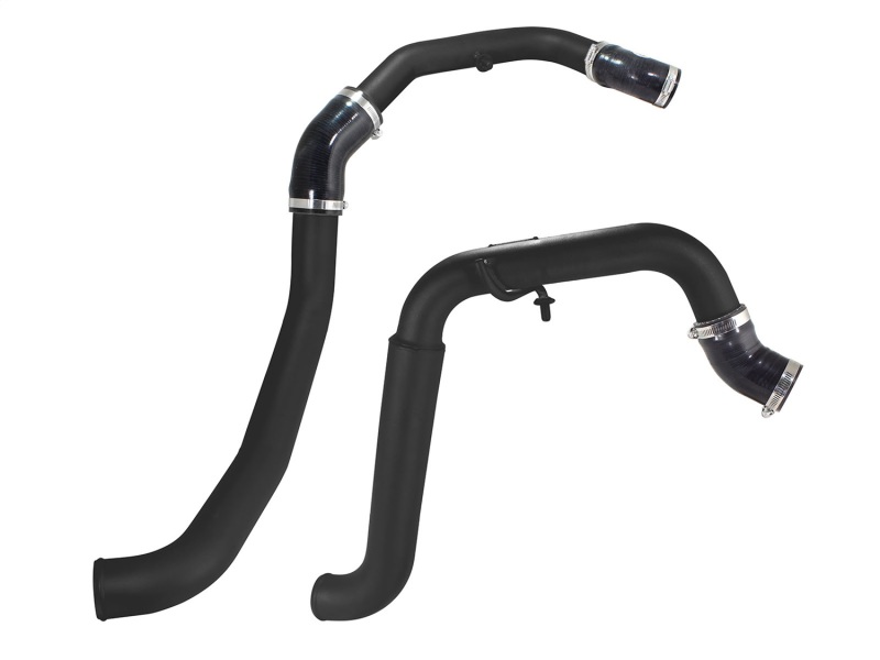 BladeRunner 2 IN to 2-1/2 IN Aluminum Hot Charge Pipe Black