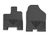 WT Rubber Mats - Front - Blk