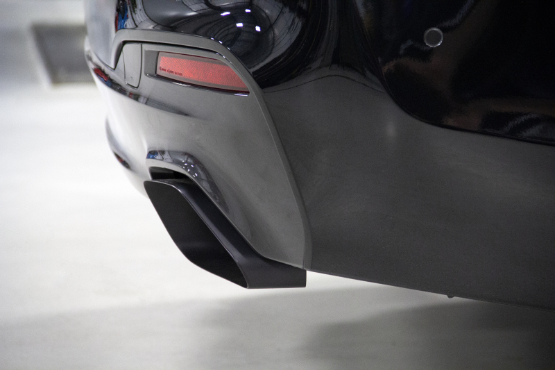 Dinan 17-23 BMW 540i (G30) Free Flow Axleback Exhaust System - Black Tips