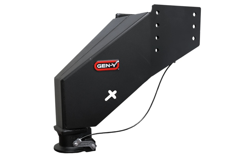 Gen-Y Nomad Static 5th Wheel to Gooseneck - 6.5K TW 30K Tow - Texture Black (Rhino Frames)
Gooseneck Hitch