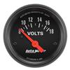 Autometer Z-Series 52mm 8-18 Volts Voltmeter Gauge thumbnail 6