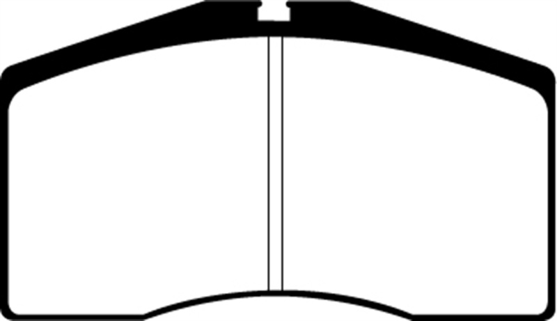 EBC 92-95 Porsche 928 5.4 Greenstuff Front Brake Pads thumbnail 6