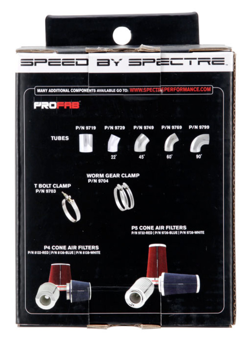 Spectre Coupler 4in. ID - Black thumbnail 9