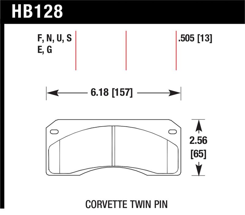 HAWK DTC-70 Brake Pad Sets