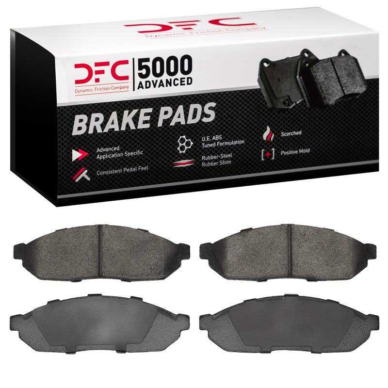 DFC 80-83 Honda Civic Hatchback Front Semi Metallic 5000 Advanced Brake Pads