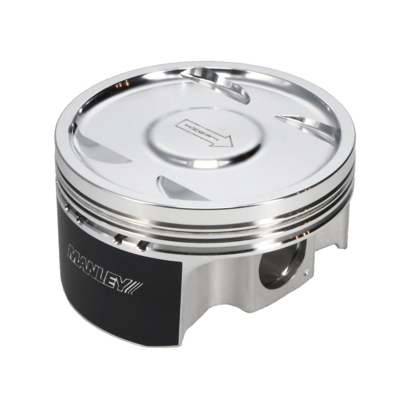 Manley Subaru WRX EJ25 99.75mm -17cc Dish 8.5:1 CR Turbo Tuff Extreme Duty Piston Set w/ Rings thumbnail 7