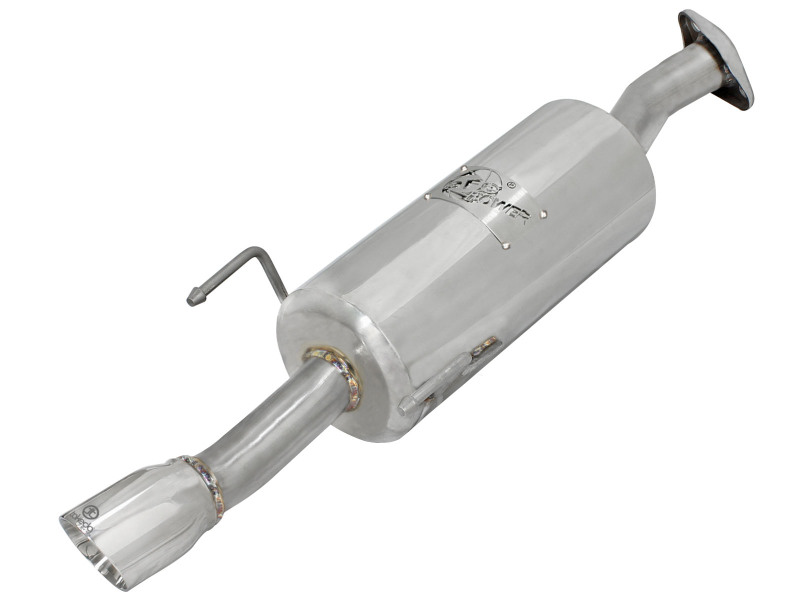 aFe POWER 07-08 Honda Fit L4-1.5L 2in. 304 SS Axle-Back Exhaust System thumbnail 2