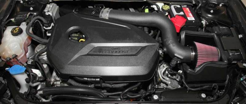K&N 13-15 Ford Fusion 1.6L EcoBoost Air Charger Performance Intake thumbnail 6
