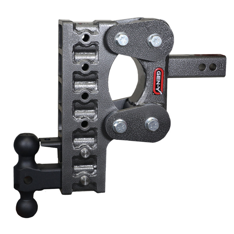 Gen-Y The Boss Torsion-Flex 2in Shank 10in Drop 10K Hitch w/GH-031 Dual-Ball/GH-032 Pintle Lock
Drop Hitch