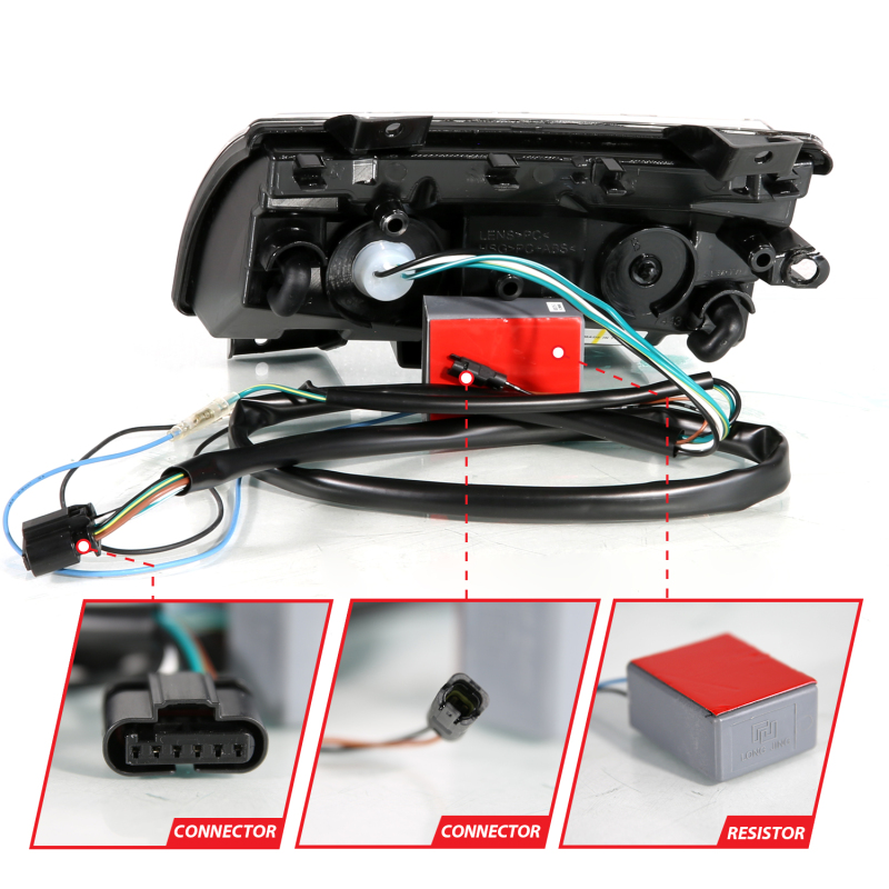 18-19 Jeep Wrangler JL Halogen Chrome Clear w/ Sequential Signal - Image 11