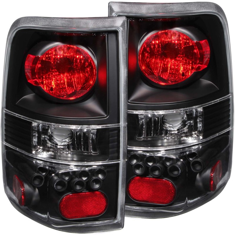 ANZO 2004-2008 Ford F-150 Taillights Black thumbnail 3