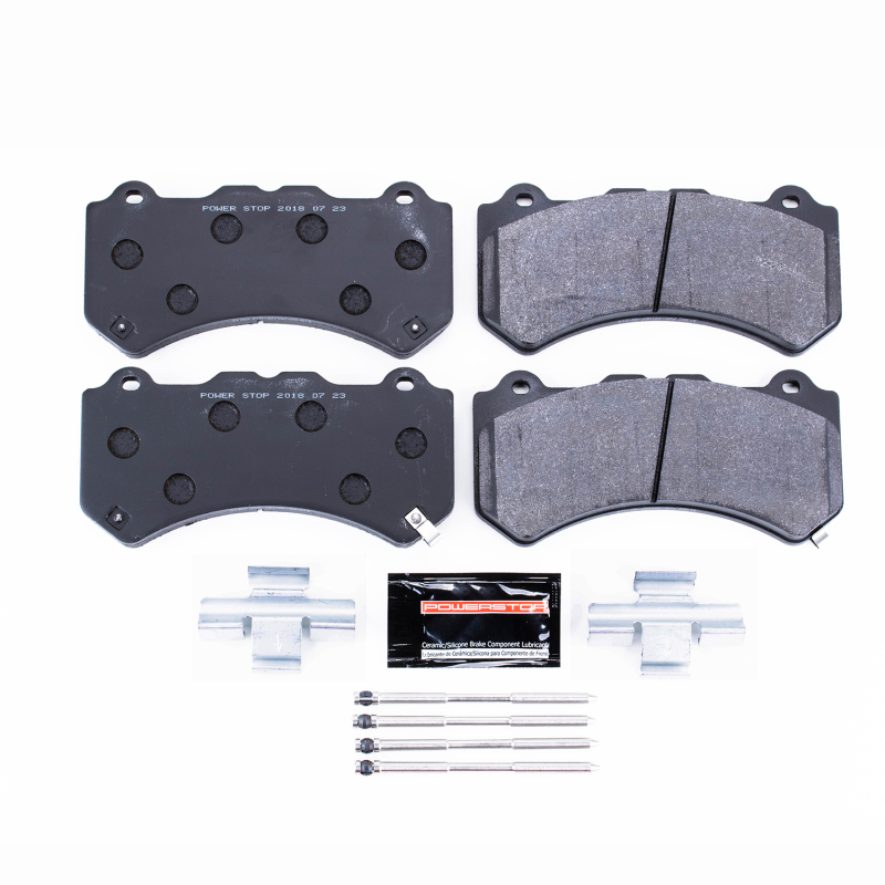 Power Stop 09-18 Nissan GT-R Front Track Day Brake Pads thumbnail 2