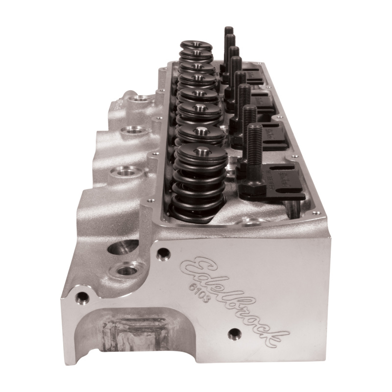 Edelbrock SB Oldsmobile Performer RPM Cylinder Heads for Hydraulic Flat Tappet thumbnail 6