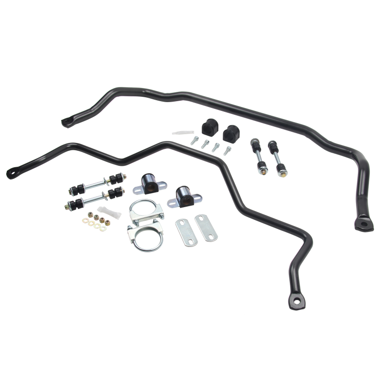 ST Suspensions Sway Bar Sets for 1982-1992 CAMARO, FIREBIRD - 52075 Bars, Front and Rear, Solid, Steel, Black Powdercoated, Chevy, Pontiac, Kit thumbnail 6