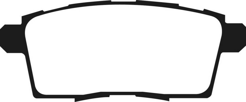 EBC Greenstuff Passenger Car Organic Brake Pads DP21795 Disc Pad thumbnail 2
