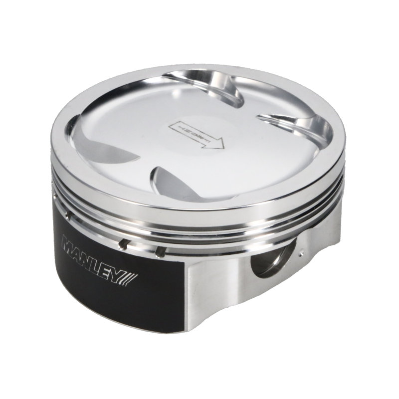 Manley 04+ Subaru WRX STi (EJ257) 83mm Stroker 99.5mm STD Bore 9.8:1 Dish Piston Set with Rings thumbnail 5