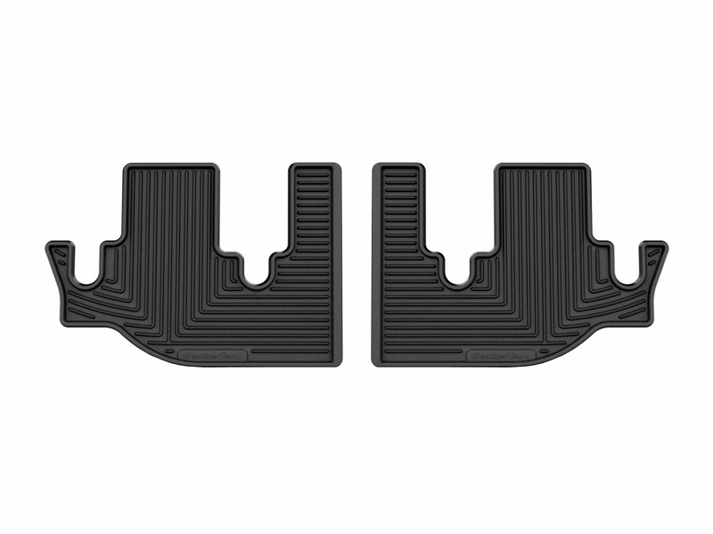 WT Rubber Mats - Rear - Blk