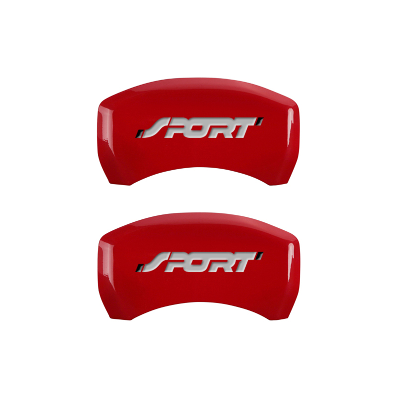 MGP 4 Caliper Covers Engraved Front & Rear No bolts/Sport Yellow finish black ch thumbnail 9