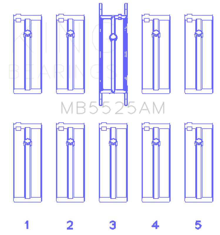 KING Main Bearings