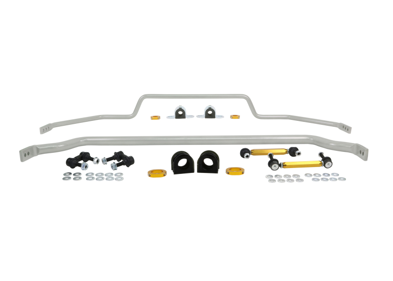 Whiteline 09-17 Nissan GT-R (Premium) / 12-16 GT-R Black Edition Front and Rear Swaybar Kit (1x whlBNF40Z, 1x whlBNR36XZ, 1x whlKLC172, 1x whlKLC173) thumbnail 3