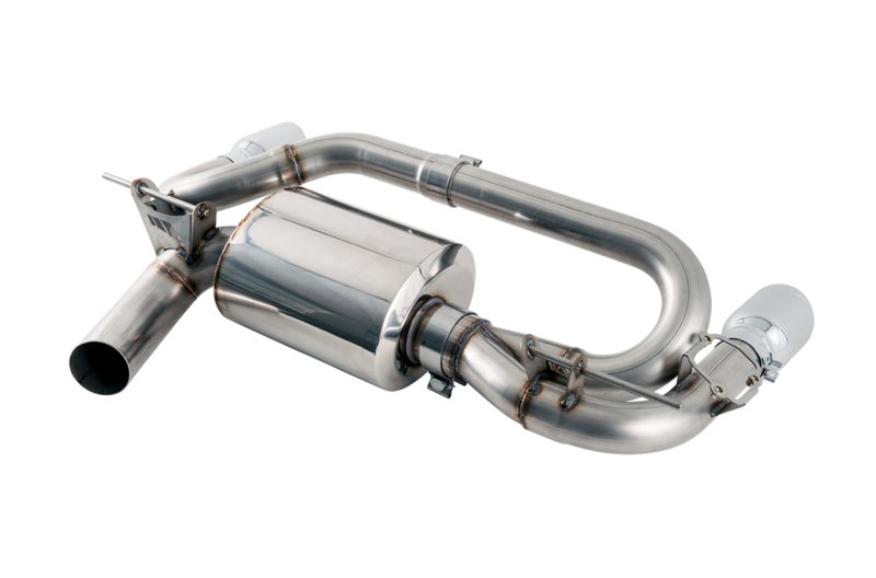 AWE Tuning BMW F22 M235i / M240i Touring Edition Axle-Back Exhaust - Chrome Silver Tips (102mm) thumbnail 7