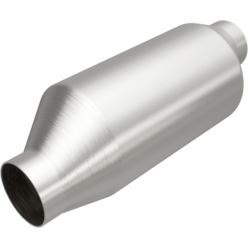 MagnaFlow 2in In/Out 4in Round Body 11.875in L Universal California Legal Catalytic Converter thumbnail 2
