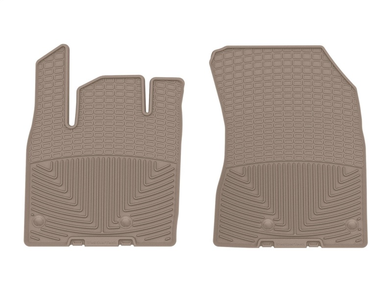 WT Rubber Mats - Front - Tan