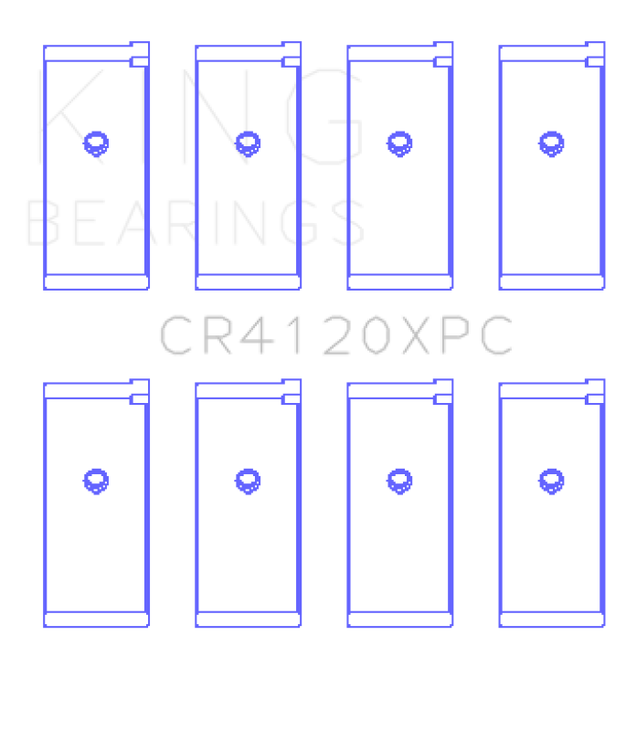 KING Performance Rod Bearings